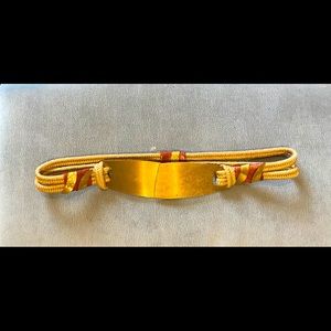 Beautiful and rare vintage belt made in Italy